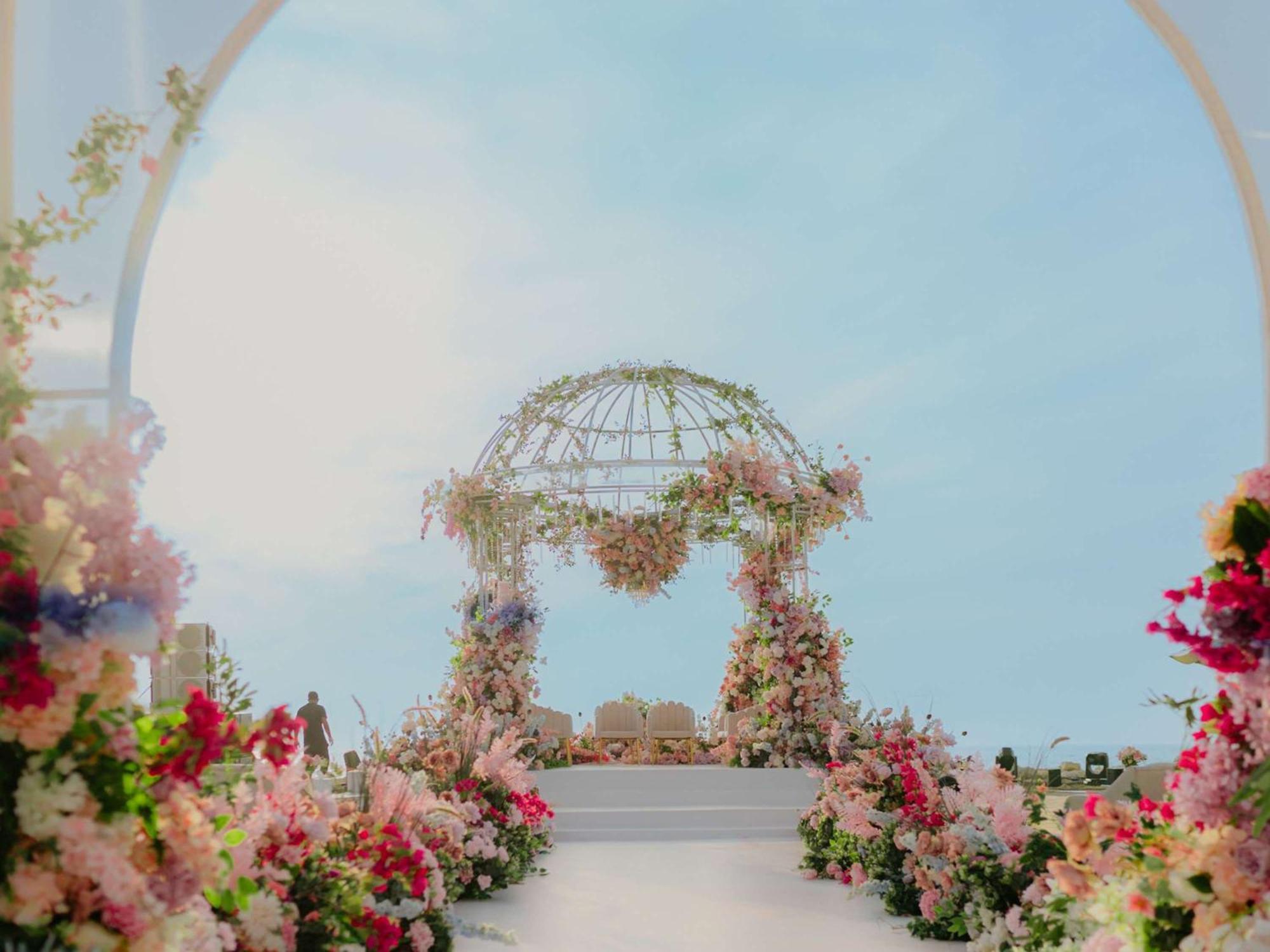 Sofitel Bahrain Zallaq Thalassa Sea & Spa Manamah Buitenkant foto The stage of the 2019 ceremony